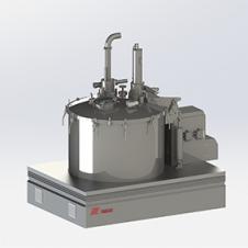 LGCX platform suction bottom discharge scraper centrifuge