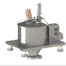  PGZ platform bottom  discharge scraper centrifuge